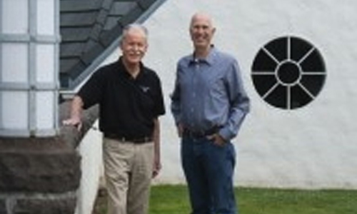 Photo of Greg Fredricks and Roger Nelsen Photo of Greg Fredricks and Roger Nelsen